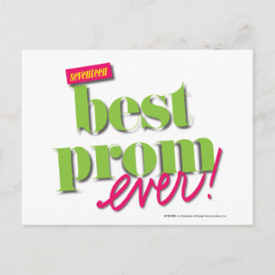 Best Prom Ever - Groen Briefkaart