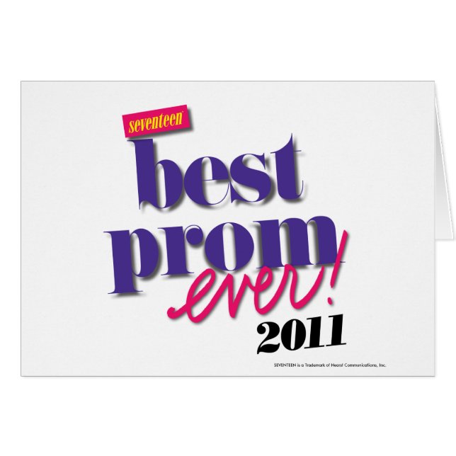 Best Prom Ever - Paars (Voorkant Horizontaal)