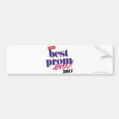 Best Prom Ever - Paars Bumpersticker (Voorkant)