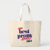 Best Prom Ever - Paars Grote Tote Bag (Voorkant)