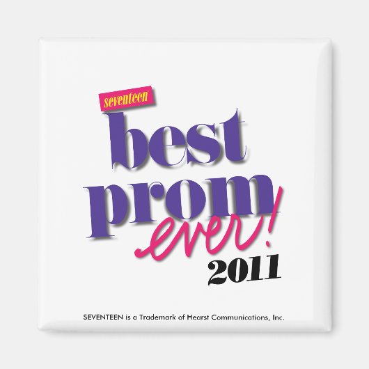 Best Prom Ever - Paars Magneet (Voorkant)