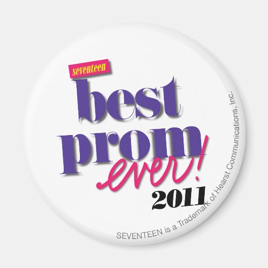 Best Prom Ever - Paars Magneet (Voorkant)