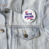 Best Prom Ever - Paars Ronde Button 5,7 Cm (In situ)
