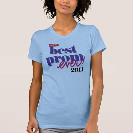 Best Prom Ever - Paars T-shirt (Voorkant)