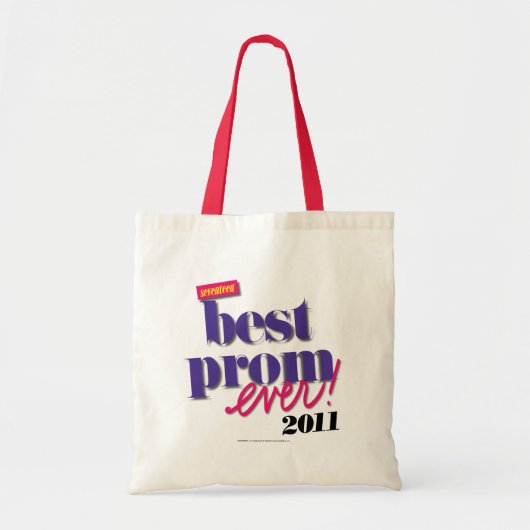 Best Prom Ever - Paars Tote Bag (Voorkant)