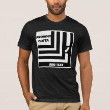 Best 'Proudly' Outta' VOOR T-shirt