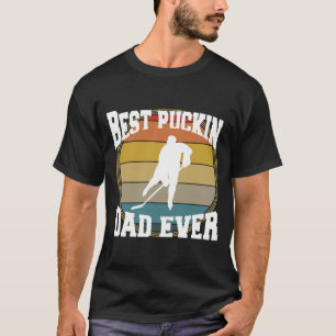 Best Puckin Pap Ever Hockey Vader T-shirt