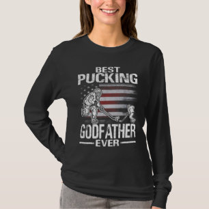 Best Pucking Godfather Ever Hockey Vaderdag GI T-shirt