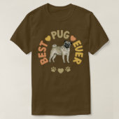 Best Pug Ever T-shirt (Design voorkant)