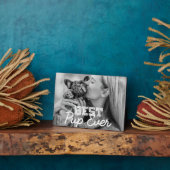 Best Pup Ever Moderne Cool Pet Puppy Photo Fotoplaat (Zijkant)