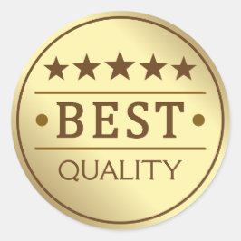 Best Quality Ronde Sticker