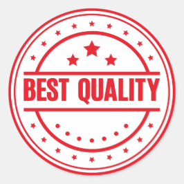 Best Quality Ronde Sticker