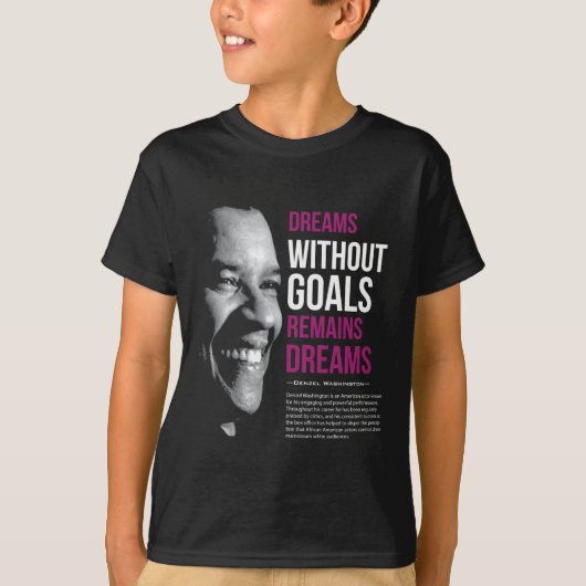 Best Quote With Denzel Washington T-shirt (Voorkant)