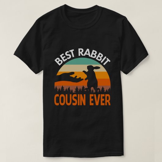 Best Rabbit COUSIN OOIT  T-shirt (Design voorkant)