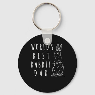 Best Rabbit Pap, Worlds Best Bunny Pap Apparel Sleutelhanger
