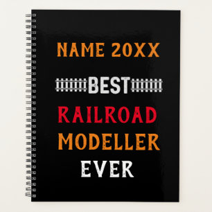 Best Railroad Modeler Ever (Change Name Text) Planner