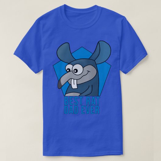 Best Rat Pap Ever T-shirt (Design voorkant)