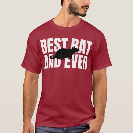 Best Rat Pap Ever T-shirt (Voorkant)