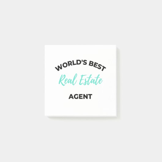 Best Real Estate Agent 2 ter wereld Post-it® Notes (Voorkant)