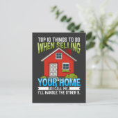 Best Real Estate Agent Briefkaart (Staand voorkant)