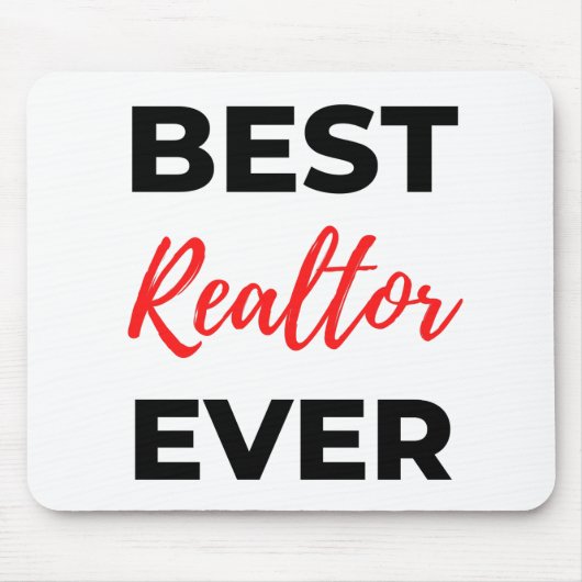 Best Realtor Ever 2 Muismat (Voorkant)