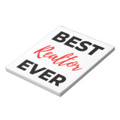 Best Realtor Ever 2 Notitieblok (Linkerzijde)