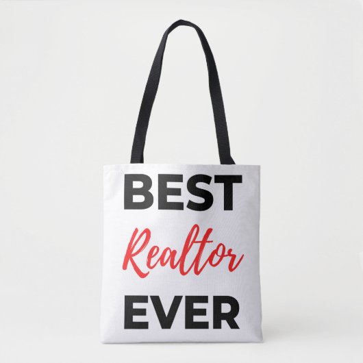 Best Realtor Ever 2 Tote Bag (Voorkant)