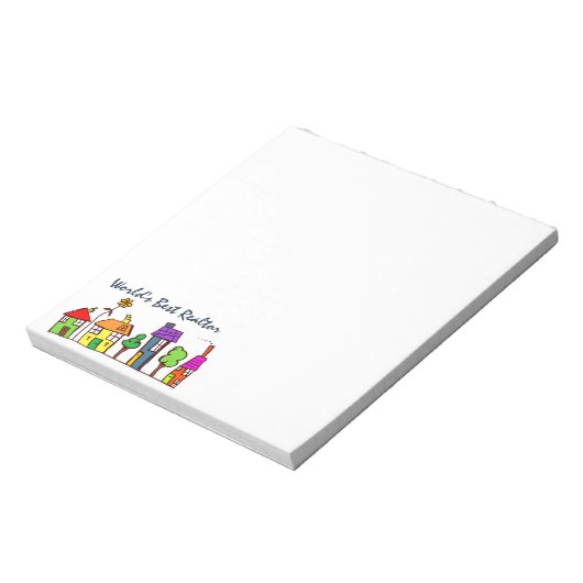 Best Realtor Fun House ter wereld Notitieblok (Linkerzijde)