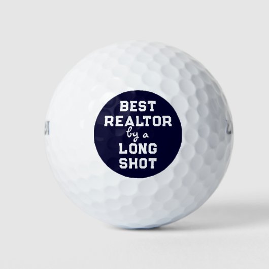 Best Realtor Golf Balls Golfballen (Voorkant)