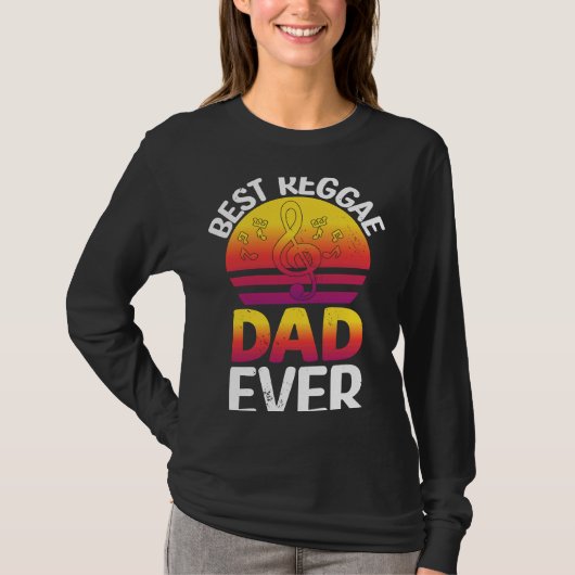 Best Reggae Dad Ever I Rasta I Rastafari I Jamaica T-shirt (Voorkant)