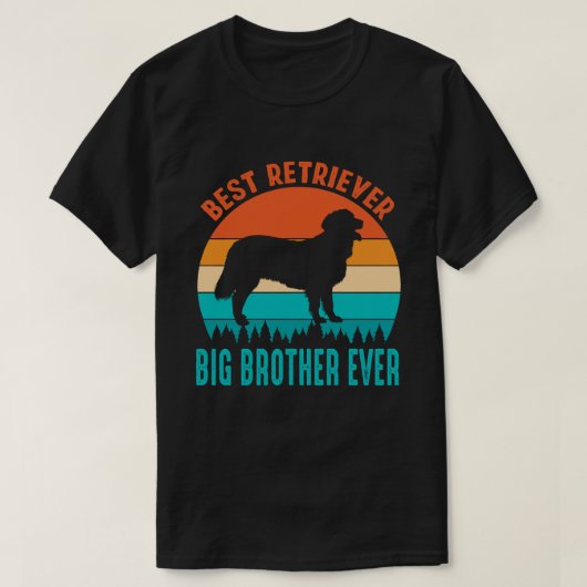 Best Retriever BIG BROTHER OIT T-shirt (Design voorkant)