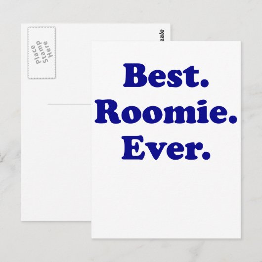 Best Roomie Ever Briefkaart (Voorkant / Achterkant)