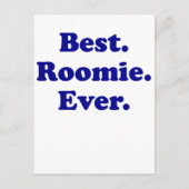 Best Roomie Ever Briefkaart (Voorkant)
