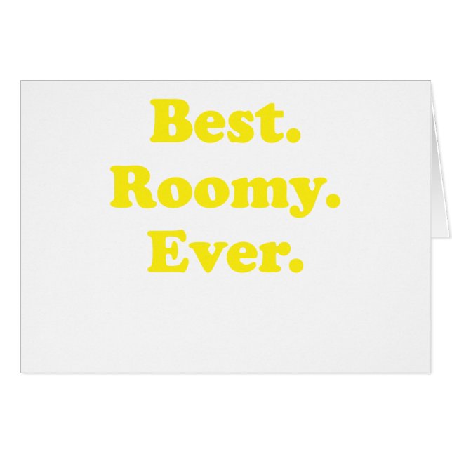 Best Roomy Ever (Voorkant Horizontaal)