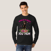 Best Rottweiler Dog Mam Moederdag T-shirt (Voorkant volledig)