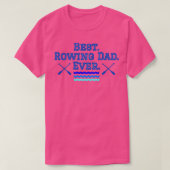 Best Rowing Pap T-shirt (Design voorkant)
