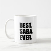Best Saba Ever Jewish grootvader Koffiemok (Links)