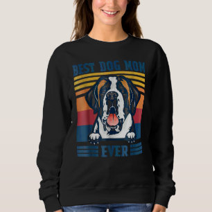 Best Saint Bernard Mam Ever Dog Mam Moederdag Trui