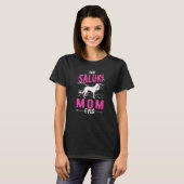 Best Saluki Mam Ever T-shirt (Voorkant volledig)