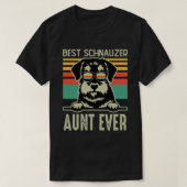 Best Schnauzer AUNT EVER T-shirt (Design voorkant)