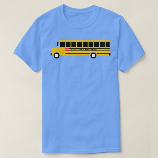 Best School Bus Driver 2 T-shirt (Design voorkant)