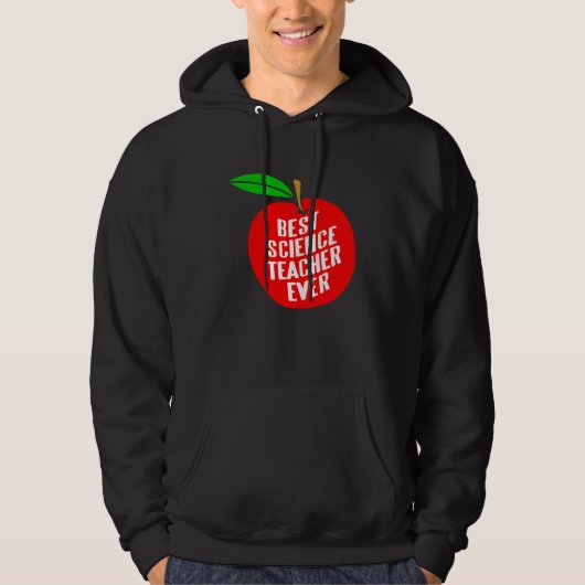 Best Science Teacher Ever Retro Teacher Designs Pr Hoodie (Voorkant)