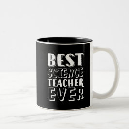 Best Science Teacher Ever Teacher's Day Gift Tweekleurige Koffiemok