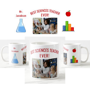Best Sciences Teacher Ever Name Appreciation Foto Koffiemok