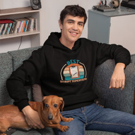 Best Script Supervisor - Retro Hoodie