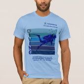 Best Scuba Diver of the Club for Men T-shirt (Voorkant)