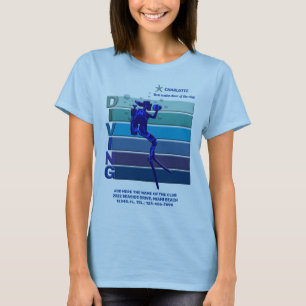 Best Scuba Diver of the Club for Women T-shirt