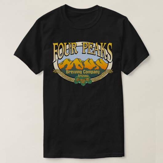 BEST SELLER Four Peaks Brewing T T-shirt (Design voorkant)