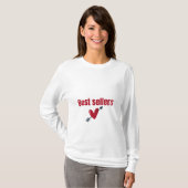 Best Sellers Valentine Heart Arrow T-Shirt (Voorkant volledig)