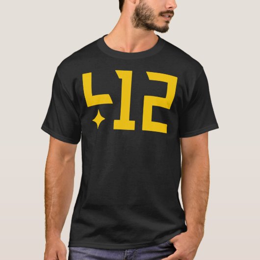 Best Selling - 412 Pittsburgh Merchandise Essentia T-shirt (Voorkant)